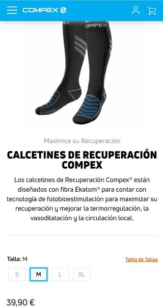 Calcetines de recuperación Compex Recovery