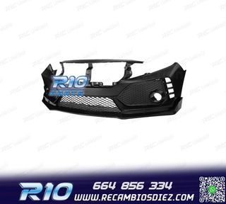 PARAGOLPES DELANTERO HONDA CIVIC 16- LOOK TYPE R