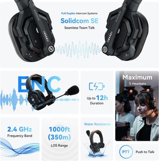 Hollyland Solidcom SE Full Duplex 4-User ENC 