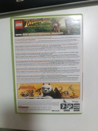 Lego Indiana Jones & Kung Fu Panda Xbox 360