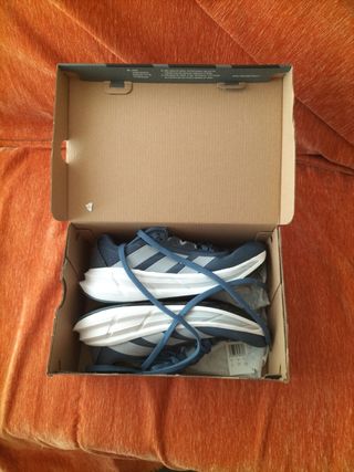 Zapatillas Adidas running - Azul/Blanco