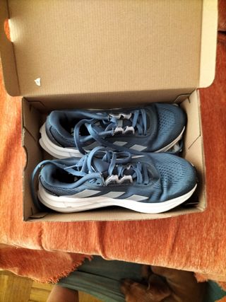 Zapatillas Adidas running - Azul/Blanco