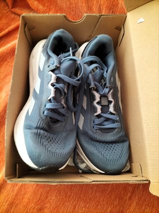 Zapatillas Adidas running - Azul/Blanco