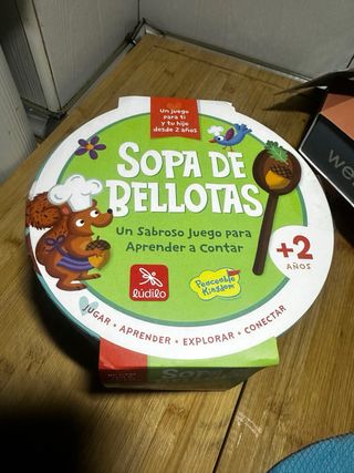 Lote Juguetes niños: Sopa de Bellota + más