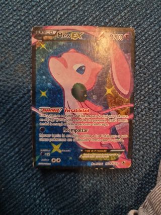 Mew EX - Carta Pokémon coleccionismo