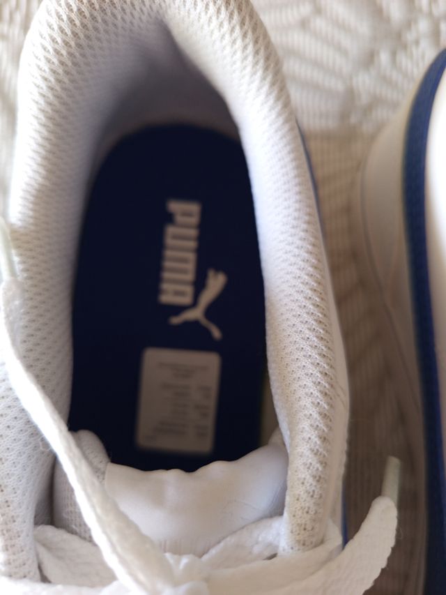 Zapatillas Puma blancas-azules
