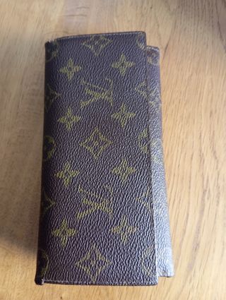 Billetero Louis Vuitton Marrón