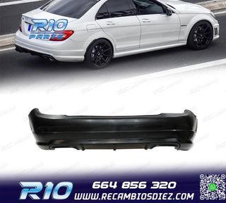 PARAGOLPES TRASERO MERCEDES W204 07-14 LOOK AMG
