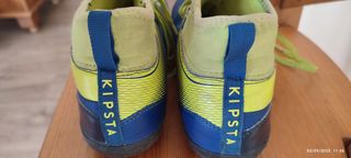 Botas Fútbol Kipsta Niño Talla 35