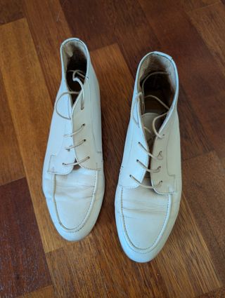 Botines piel crudo