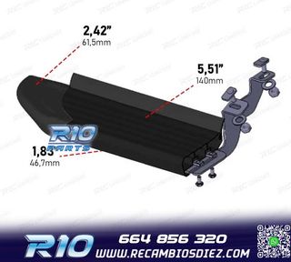 ESTRIBERAS ESTRIBOS RANGE ROVER EVOQUE 10-18 DYNAMIC