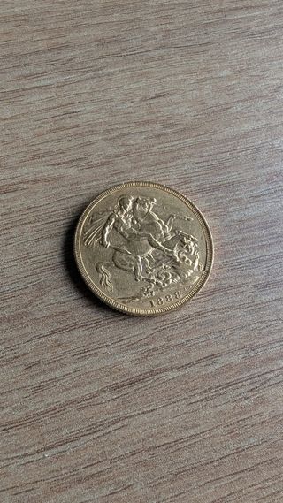 Moneda 1 Soberano Oro 1888
