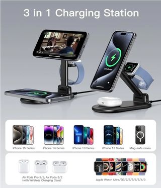 Stazione Ricarica 3-in-1 iPhone