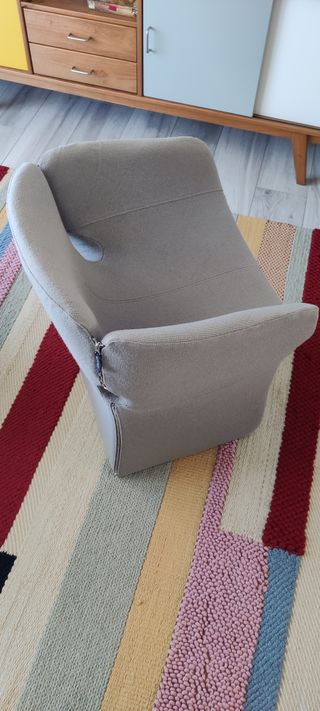 Poltrona Moroso Bloomy Grigia