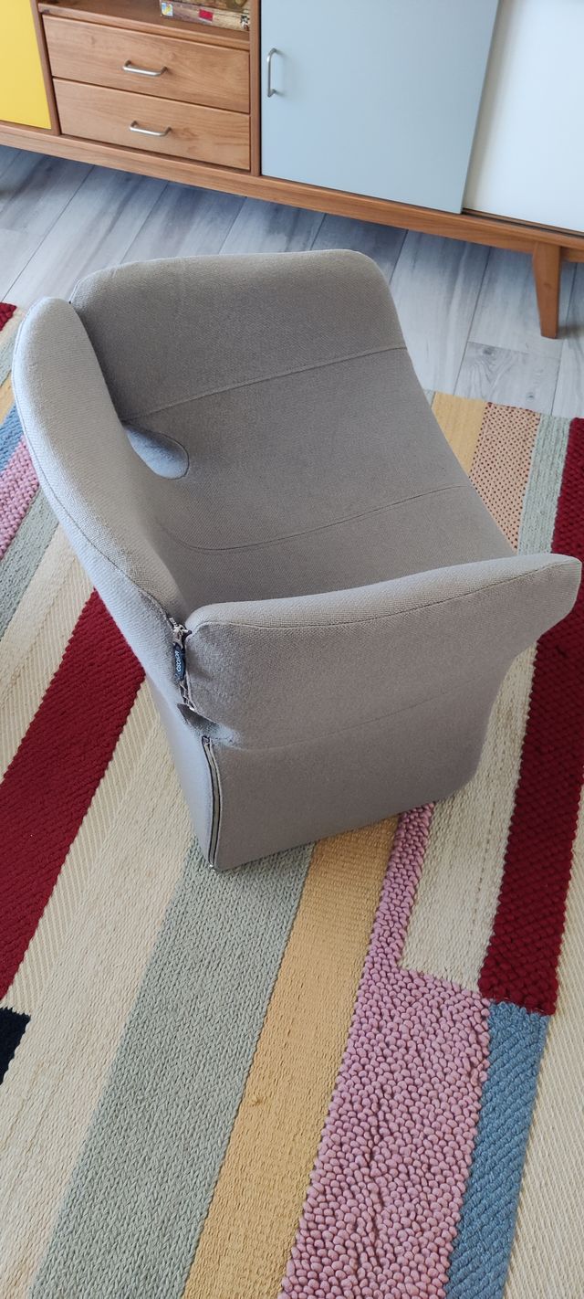 Poltrona Moroso Bloomy Grigia