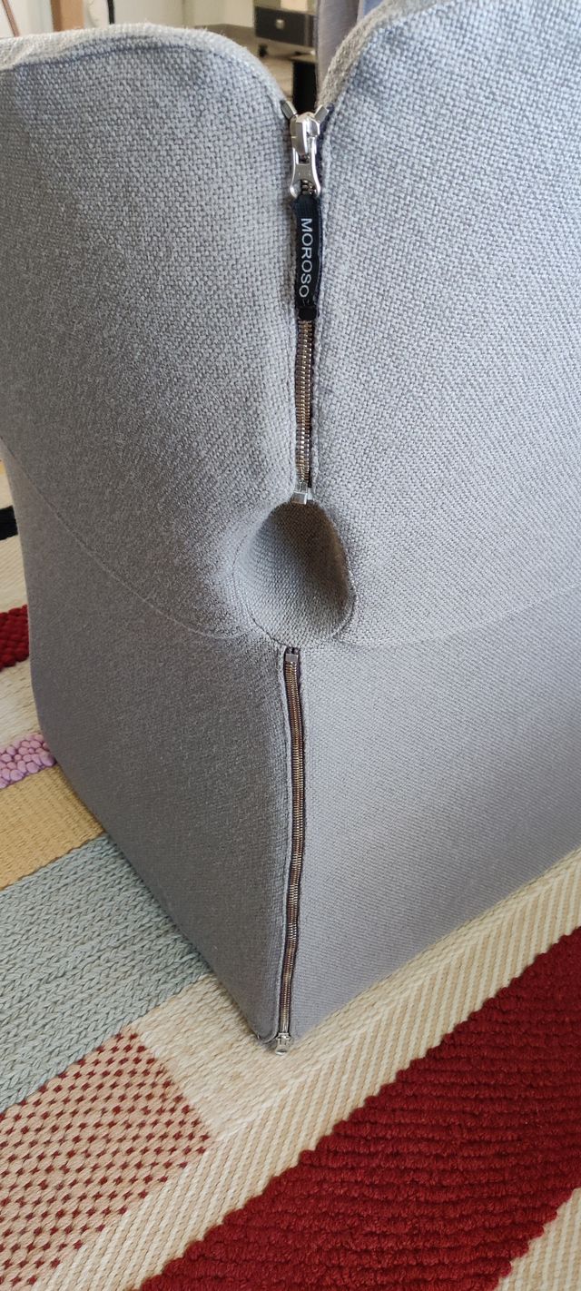 Poltrona Moroso Bloomy Grigia