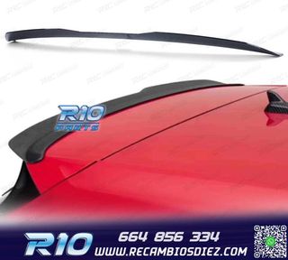 ALERON SPOILER VOLKSWAGEN VW GOLF 7 SEDAN 13-20 NEGRO BRILLO