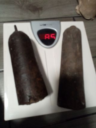 2 Pesa Reloj Morez Antiguas