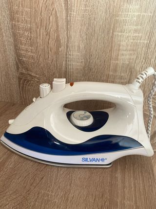 Plancha Silvan - Blanca y Azul