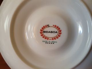 Juego completo de vajilla cafe en porcelana