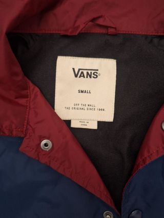 Giacca Vans Uomo S Blu/Rosso