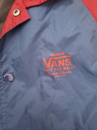 Giacca Vans Uomo S Blu/Rosso