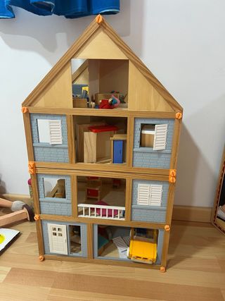 Casa madera juguetes niños
