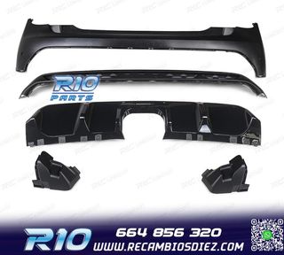 PARAGOLPES TRASERO MINI F56 F57 COUPE 14-20 LOOK NEW JCW