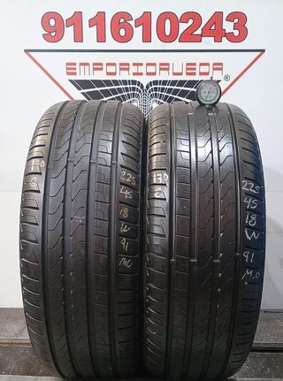 225 45 18 W PIRELLI RUEDA AL 90% VIDA UTIL