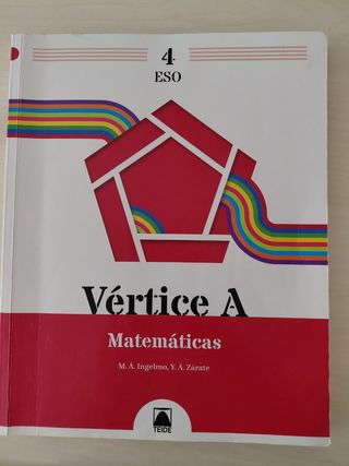 Libro de Matemáticas 4 ESO. Vértice A