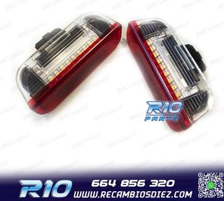PLAFONES LED PUERTAS DELANTERAS PARA VOLKSWAGEN VW GOLF PASS