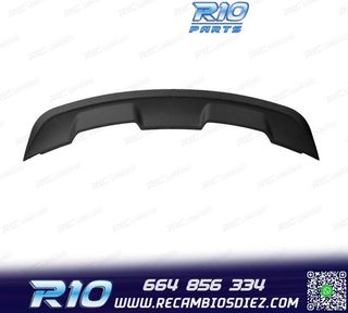 ALERON SPOILER TRASERO FORD MUSTANG 15-21 LOOK GT500 ABS NEG