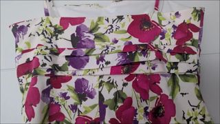 Vestido rayas Mango o Vestido Formula Joven floral