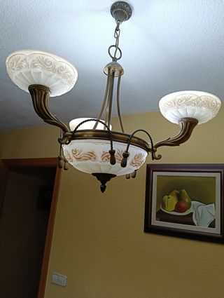 Lamparas vintage 3 luces