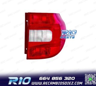 PILOTO DCH SKODA YETI 09-13 BLANCO ROJO