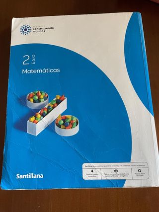 MATEMATICAS 2 ESO CONSTRUYENDO MUNDOS