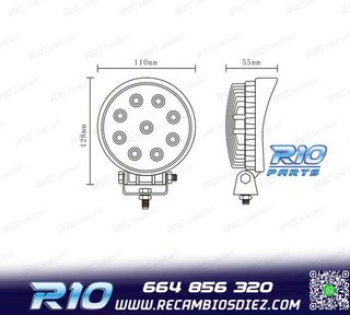 FOCO LED 42W COCHE, CAMION, QUAD O MOTO