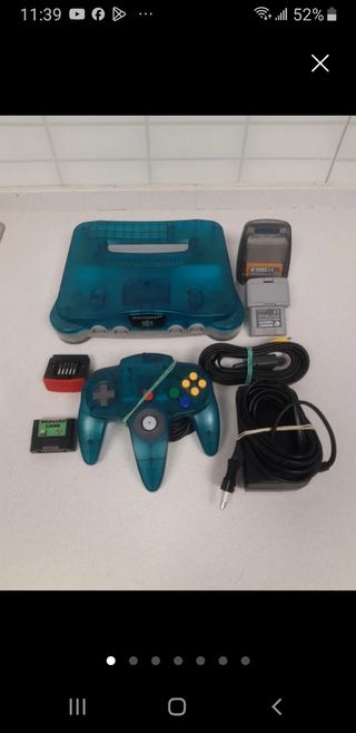 Nintendo 64 Blue - Console