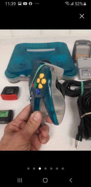 Nintendo 64 Blue - Console