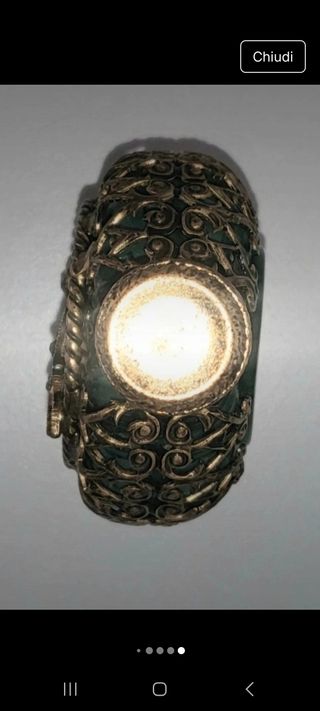 Bottiglia profumo malachite
