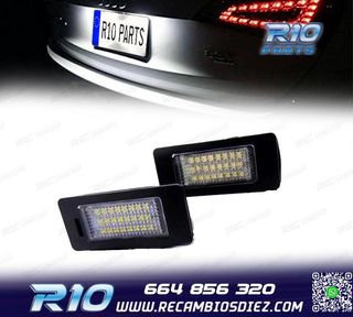 LUCES DE MATRÍCULA LED PARA AUDI Q5 08-14