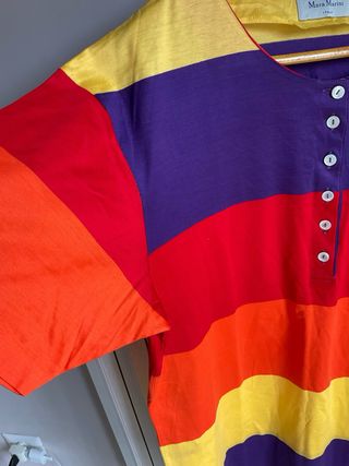 Mara Marini - Maglia righe multicolor Vintage