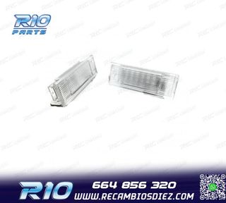 LUCES MATRÍCULA LED BMW X5 E53 99-06