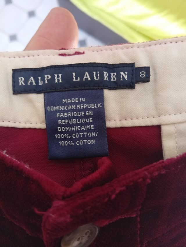 Pantalón Ralph Lauren - burdeos