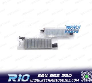 LUCES DE MATRÍCULA LED PARA OPEL ZAFIRA B 2005-2011