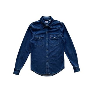 Camicia jeans Levis Uomo S Blu Denim Cotone 
