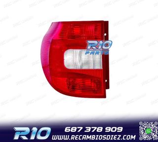 PILOTO IZQ SKODA YETI 09-13 BLANCO ROJO