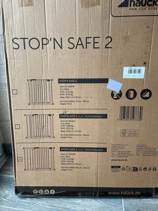 Barrera seguridad Hauck Stop N Safe 2