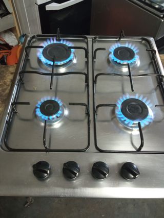 Encimera gas butano 4 fuegos