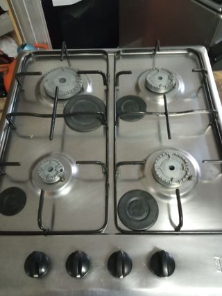 Encimera gas butano 4 fuegos